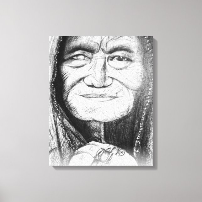 Impression de la toile Cailleach (Recto)