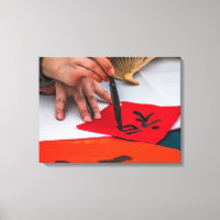 Impression de la toile de démonstration de Calligr