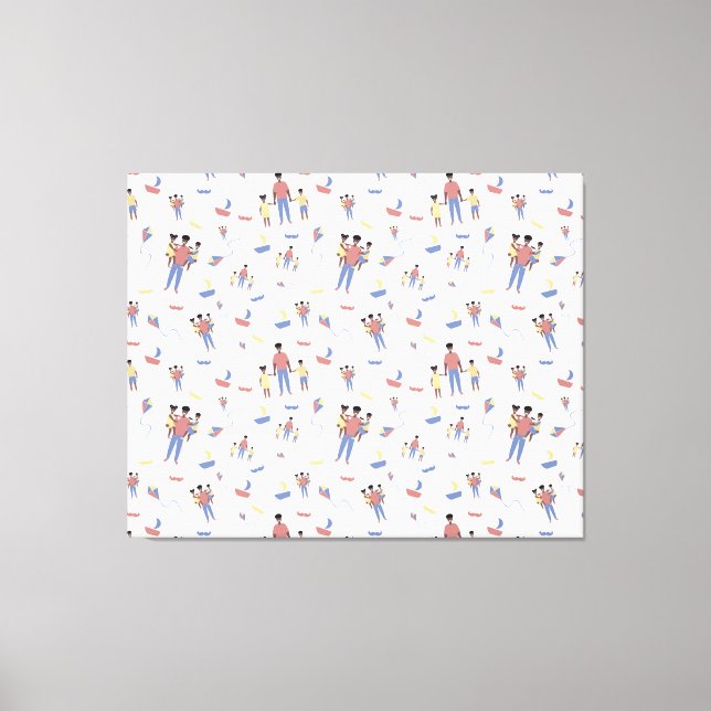 Impression de la toile de fête des pères (Recto)