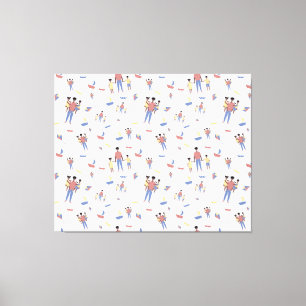 Impression de la toile de fête des pères