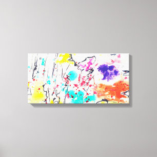 Impression de la toile d'étirement Abstraite