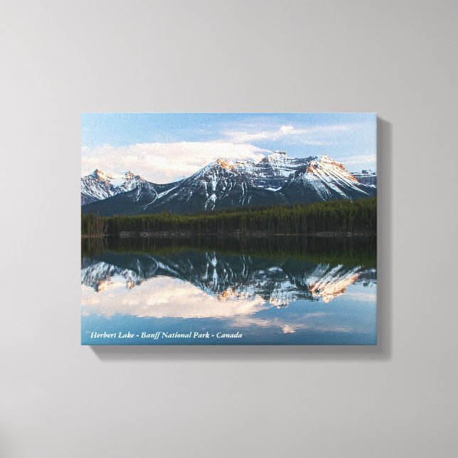 Impression de la toile du parc national Banff (Recto)