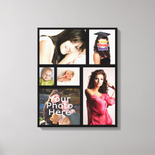 Impression de la toile étanche Collage photo perso