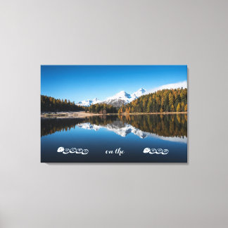 Impression de la toile étirée de la Phrase pittore