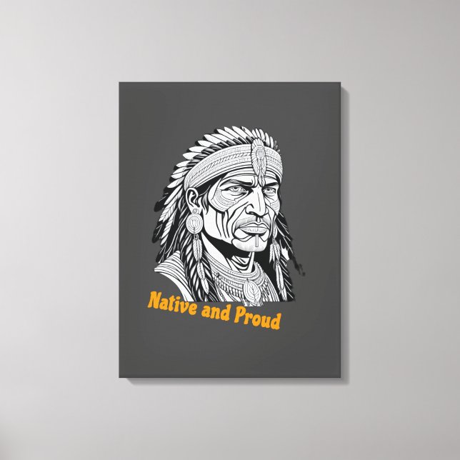 Impression de la toile simplifiée Apache (Recto)