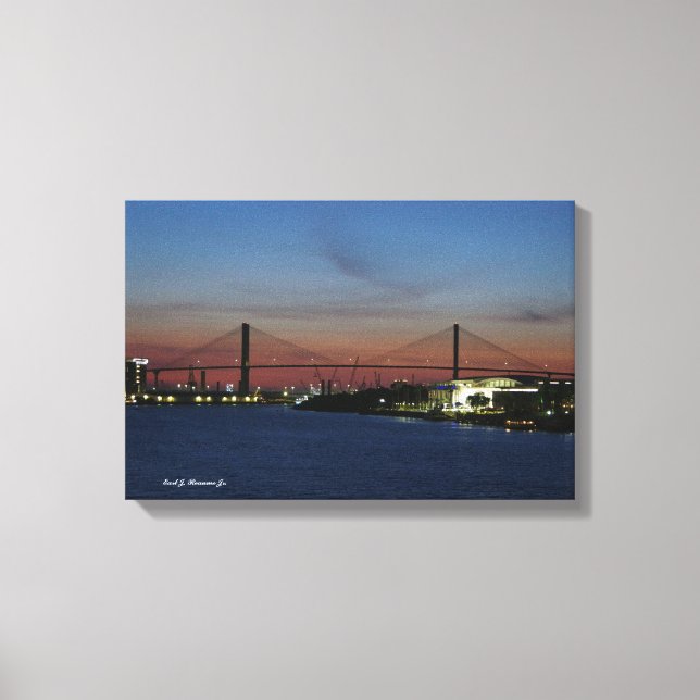 Impression de la toile Talmadge Bridge (Recto)