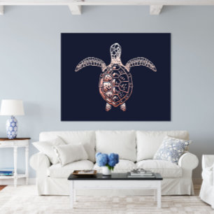 Impression de la tortue marine   Impression murale