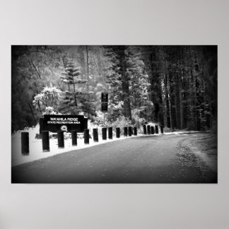 Impression de l'affiche de 12 po x 18 po - La crêt