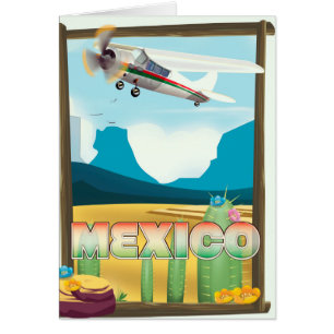 Impression de l'affiche de Mexico Travel.