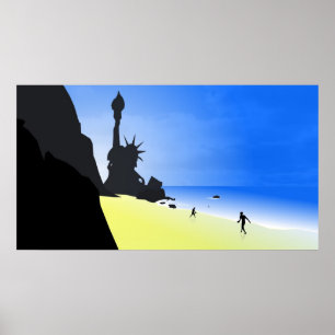 Impression de l'affiche Planet of the Apes