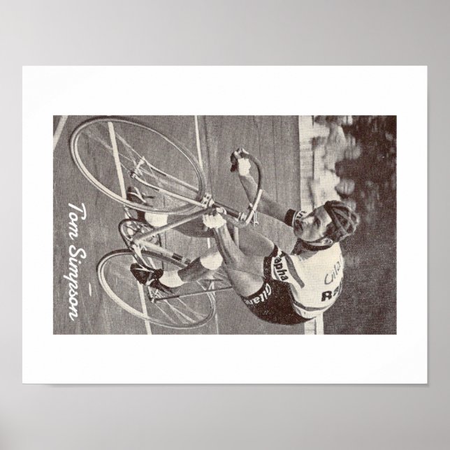 Impression de l'affiche Tom Simpson (Devant)