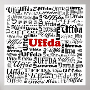 Impression de l'affiche Uffda