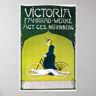 Impression de l'affiche : Vélos Victoria