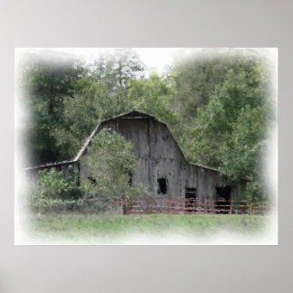 Impression de l'ancienne grange