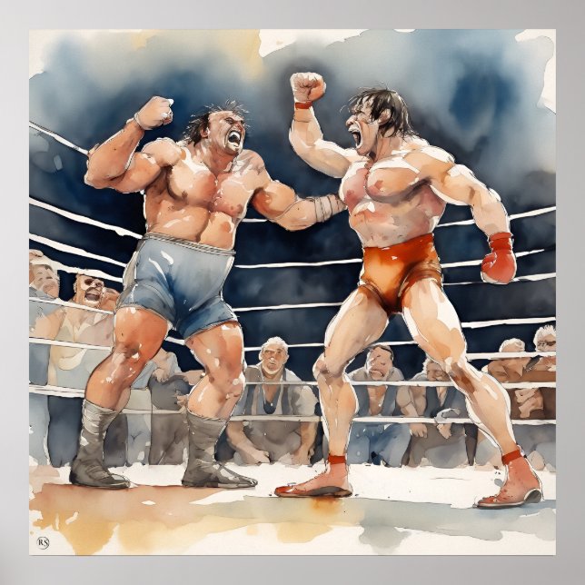 Impression de l'aquarelle du concours (Devant)