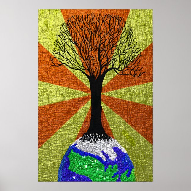 Impression de l'arbre de vie (Devant)