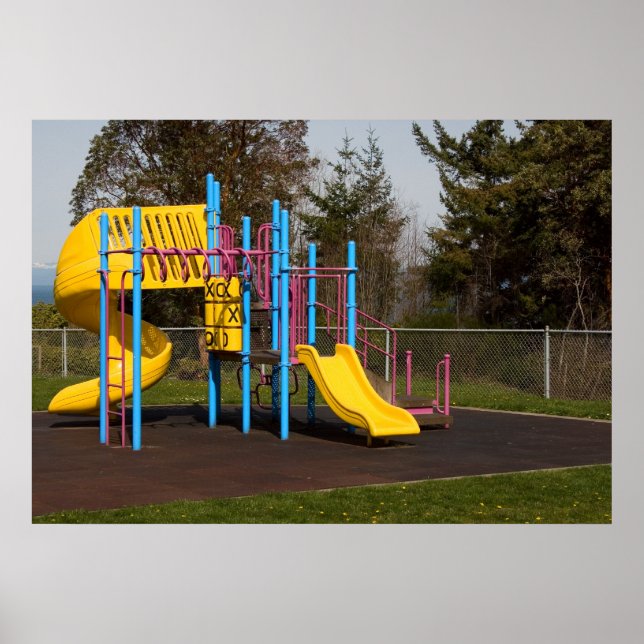 Impression de l'équipement de terrain de jeu (Devant)