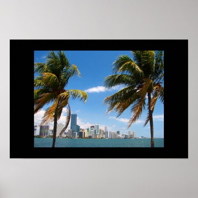 Impression de l'horizon de Miami (Devant)