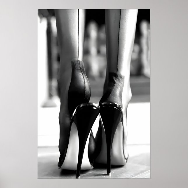 Impression de mode à talons hauts, Photographie fé (Devant)