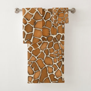 Impression de motif à motifs de fourrure de girafe