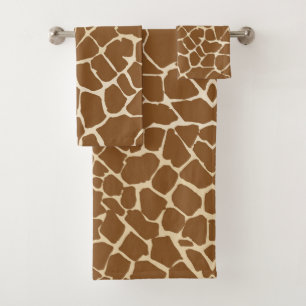 Impression de motif de fourrure de girafe 