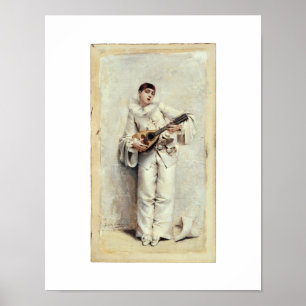 Impression de musique vintage Pierrot Luth Musicie