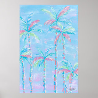 Impression de palmier Palms in Color - Just Dahl