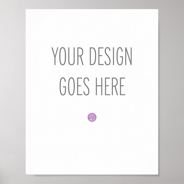 Impression de pancarte d'affiche (8"x10") (Devant)