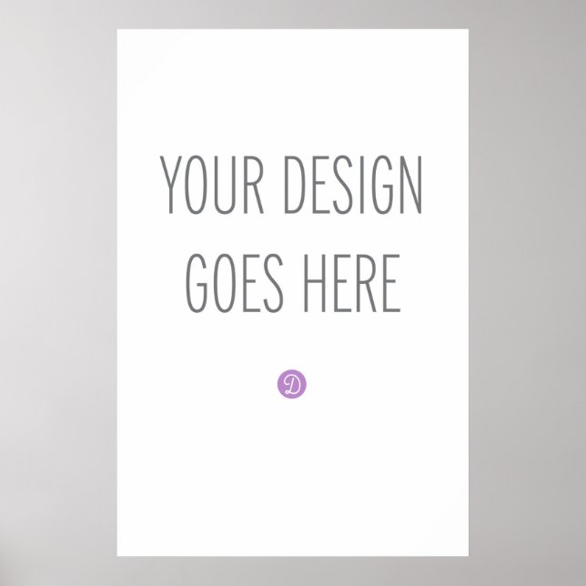 Impression de pancarte pour affiche (24"x36"") (Devant)