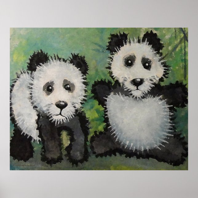 Impression de pandas (Devant)