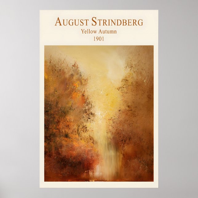 Impression de paysage d'automne de Strindberg Jaun (Devant)