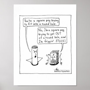 Impression de Peg Carré INFJ