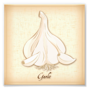 Impression de photo d'ail