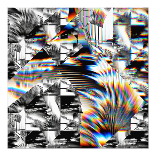 Impression de photo d'attaque arc-en-ciel (Devant)