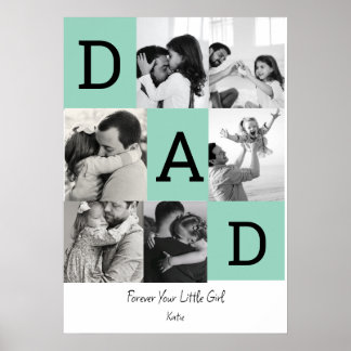 Impression de photo de papa personnalisée, cadeau