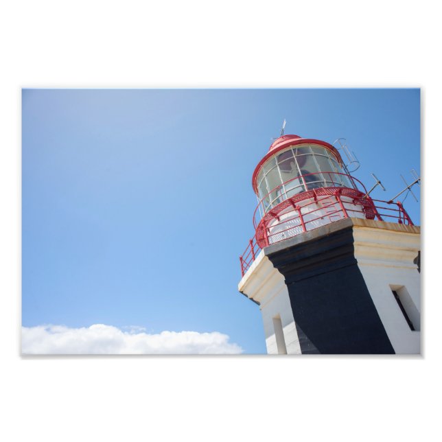 Impression de photo d'un phare contre le ciel (Devant)