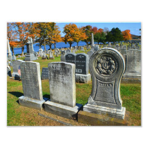 Impression de photos de cimetière