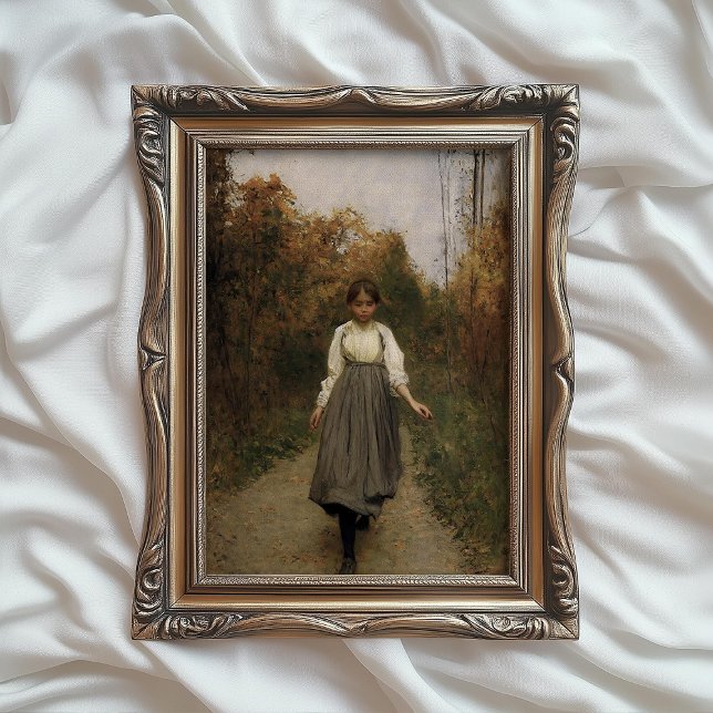 Impression de portrait d'automne, Art d'automne vi (Créateur téléchargé)