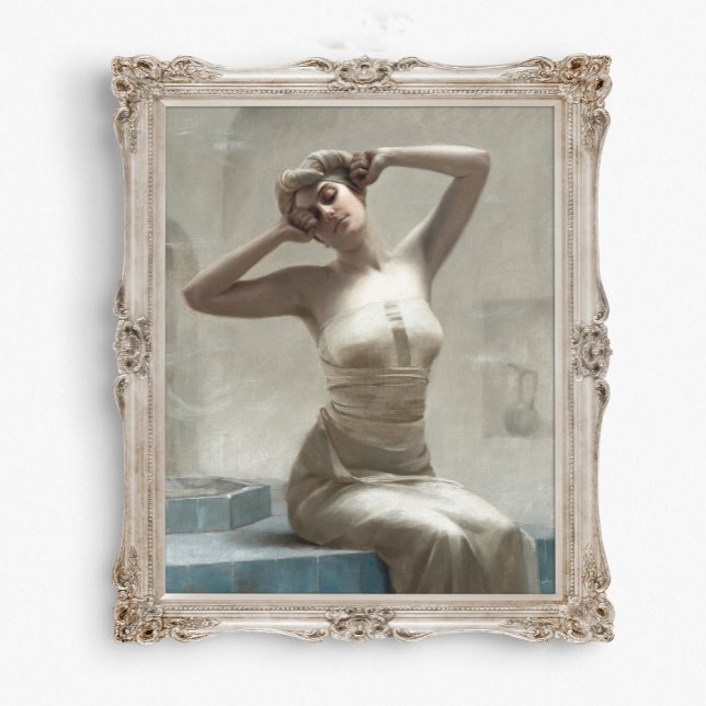 Impression de portrait de bain, Art mural IMPRIMAB (Créateur téléchargé)