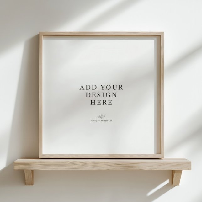 Impression de poster carré (Créateur téléchargé)