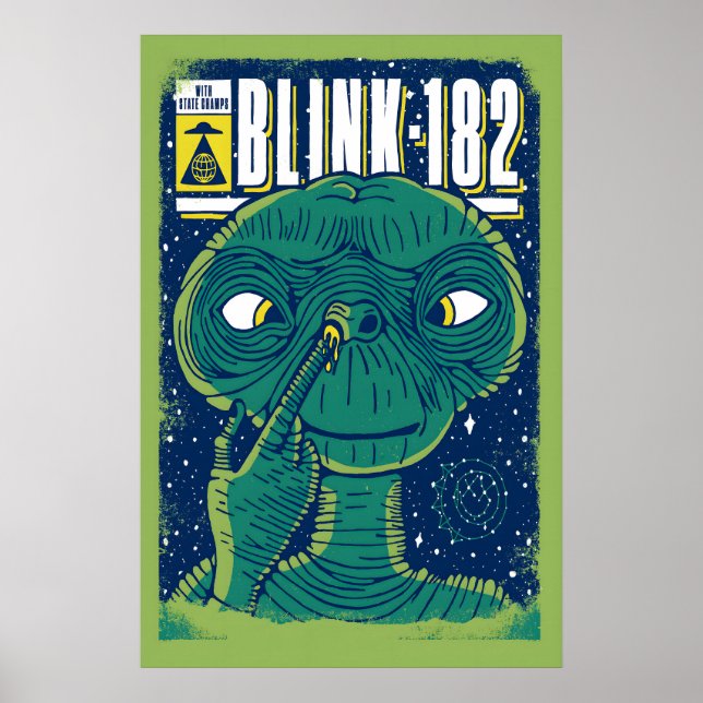 Impression de poster de concert Blink-182 A3 A4 Ma (Devant)