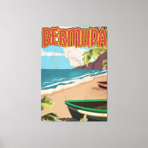 Impression de poster de voyage vintage fun des Ber
