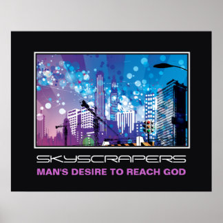Impression de poster motivationnel urbain de gratt