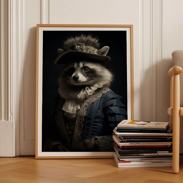 Impression de Raton Laveur Affiche de Raton Laveur (Créateur téléchargé)
