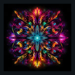 impression de réseau tribal multicolore fluorescen<br><div class="desc">impression de réseau tribal multicolore fluorescent</div>