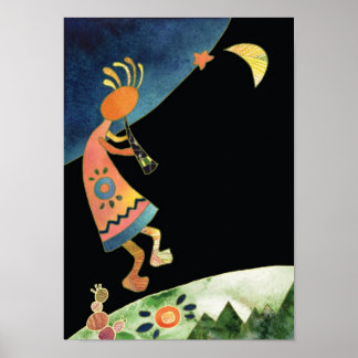 Impression de rêve de Kokopelli