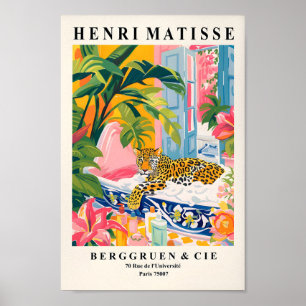 Impression de salle de bain, Leopard Wall Art, Max