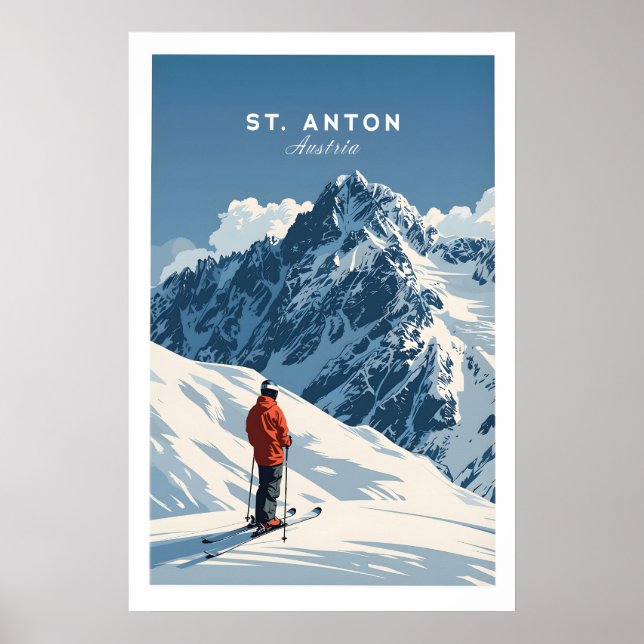 Impression de ski St Anton 1 (Devant)