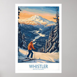 Impression de ski Whistler - Colombie-Britannique
