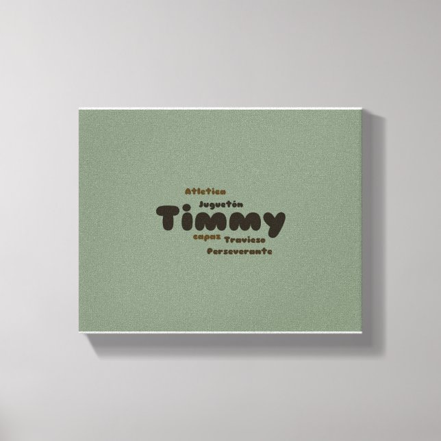 Impression de toile (Recto)